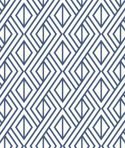 Seabrook Designs Diamond Weave Navy Blue Wallpaper
