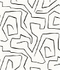 Etten Gallerie Abstract Maze Black & White Wallpaper