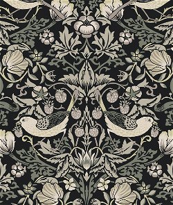 Seabrook Designs Fragaria Garden Blacksmith Wallpaper