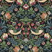 Seabrook Designs Fragaria Garden Ebony Wallpaper thumbnail image 1 of 3
