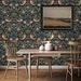 Seabrook Designs Fragaria Garden Ebony Wallpaper thumbnail image 2 of 3