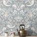 Seabrook Designs Fragaria Garden Blue Mist &amp; Blush Wallpaper thumbnail image 4 of 4