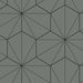 Seabrook Designs Hedron Geometric Pavestone &amp; Ebony Wallpaper thumbnail image 1 of 4