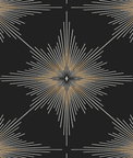 Seabrook Designs North Star Ebony Wallpaper