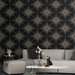 Seabrook Designs North Star Ebony Wallpaper thumbnail image 3 of 3