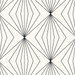 Seabrook Designs Diamond Vector Ebony &amp; Eggshell Wallpaper thumbnail image 1 of 3