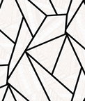 Seabrook Designs Metro Vector Ebony & Morning Fog Wallpaper