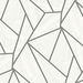 Seabrook Designs Metro Vector Metallic Silver &amp; Morning Fog Wallpaper thumbnail image 1 of 4