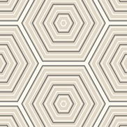 Seabrook Designs Hex Topography Lunar Rock & Argos Grey Wallpaper