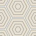 Seabrook Designs Hex Topography Lunar Rock & Argos Grey Wallpaper