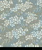 Seabrook Designs Floral Vine Stream Blue & Sage Wallpaper