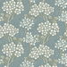 Seabrook Designs Floral Vine Stream Blue &amp; Sage Wallpaper thumbnail image 1 of 4