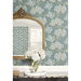 Seabrook Designs Floral Vine Stream Blue &amp; Sage Wallpaper thumbnail image 4 of 4