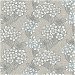 Seabrook Designs Floral Vine Daydream Grey &amp; Carolina Blue Wallpaper thumbnail image 1 of 3