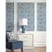 Seabrook Designs Floral Vine Sky Blue Wallpaper thumbnail image 3 of 3