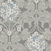 Seabrook Designs Floral Hydrangea Daydream Grey & Carolina Blue Wallpaper