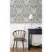 Seabrook Designs Floral Hydrangea Daydream Grey &amp; Carolina Blue Wallpaper thumbnail image 2 of 4