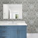 Seabrook Designs Floral Hydrangea Daydream Grey &amp; Carolina Blue Wallpaper thumbnail image 3 of 4