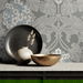 Seabrook Designs Floral Hydrangea Daydream Grey &amp; Carolina Blue Wallpaper thumbnail image 4 of 4
