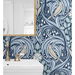 Seabrook Designs Bird Scroll Denim &amp; Blue Mist Wallpaper thumbnail image 4 of 4