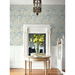 Seabrook Designs Acanthus Garden Powder Blue &amp; Green Mist Wallpaper thumbnail image 2 of 3