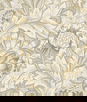 Seabrook Designs Acanthus Garden Warm Neutral Wallpaper