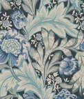 Seabrook Designs Acanthus Garden Bluestone & Golden Wallpaper