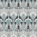 Seabrook Designs Dragonfly Damask Ebony & Aqua Wallpaper