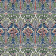 Seabrook Designs Dragonfly Damask Mauve & Sage Wallpaper