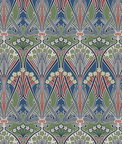 Seabrook Designs Dragonfly Damask Mauve & Sage Wallpaper