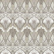 Seabrook Designs Dragonfly Damask Warm Pewter Wallpaper