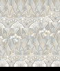Seabrook Designs Dragonfly Damask Soft Taupe & Blue Mist Wallpaper