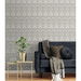 Seabrook Designs Dragonfly Damask Soft Taupe &amp; Blue Mist Wallpaper thumbnail image 2 of 3