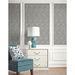 Seabrook Designs Tonal Floral Trail Argos Grey Wallpaper thumbnail image 2 of 3