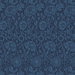 Seabrook Designs Tonal Floral Trail Marine Blue Wallpaper