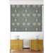 Seabrook Designs Ogee Flora Blue Lake &amp; French Vanilla Wallpaper thumbnail image 4 of 4