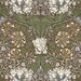 Seabrook Designs Ogee Flora Dijon &amp; Sage Wallpaper thumbnail image 1 of 4