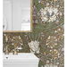Seabrook Designs Ogee Flora Dijon &amp; Sage Wallpaper thumbnail image 3 of 4