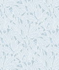 Seabrook Designs Leaf & Berry Powder Blue Wallpaper