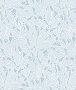 Seabrook Designs Leaf & Berry Powder Blue Wallpaper