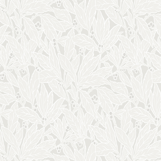 Seabrook Designs Leaf &amp; Berry Dove &amp; Metallic Pearl Wallpaper image 1 of 3