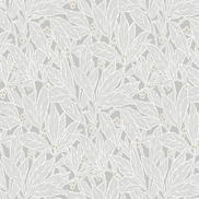 Seabrook Designs Leaf & Berry Daydream Grey Wallpaper