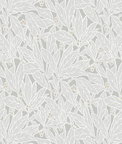 Seabrook Designs Leaf & Berry Daydream Grey Wallpaper