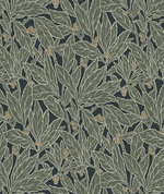 Seabrook Designs Leaf & Berry Rosemary Wallpaper