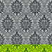 Seabrook Designs Luna Ogee Ebony &amp; Argos Grey Wallpaper thumbnail image 1 of 3