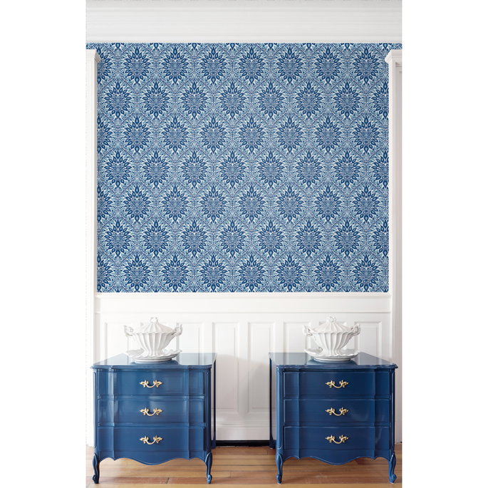 Seabrook Designs Luna Ogee Lakeside Wallpaper image 2 of 3