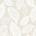 Seabrook Designs Tossed Leaves Warm Sand Wallpaper