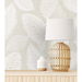 Seabrook Designs Tossed Leaves Warm Sand Wallpaper thumbnail image 4 of 4