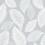 Seabrook Designs Tossed Leaves Ice Wallpaper