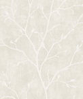 Seabrook Designs Avena Branches Soft Cream Wallpaper